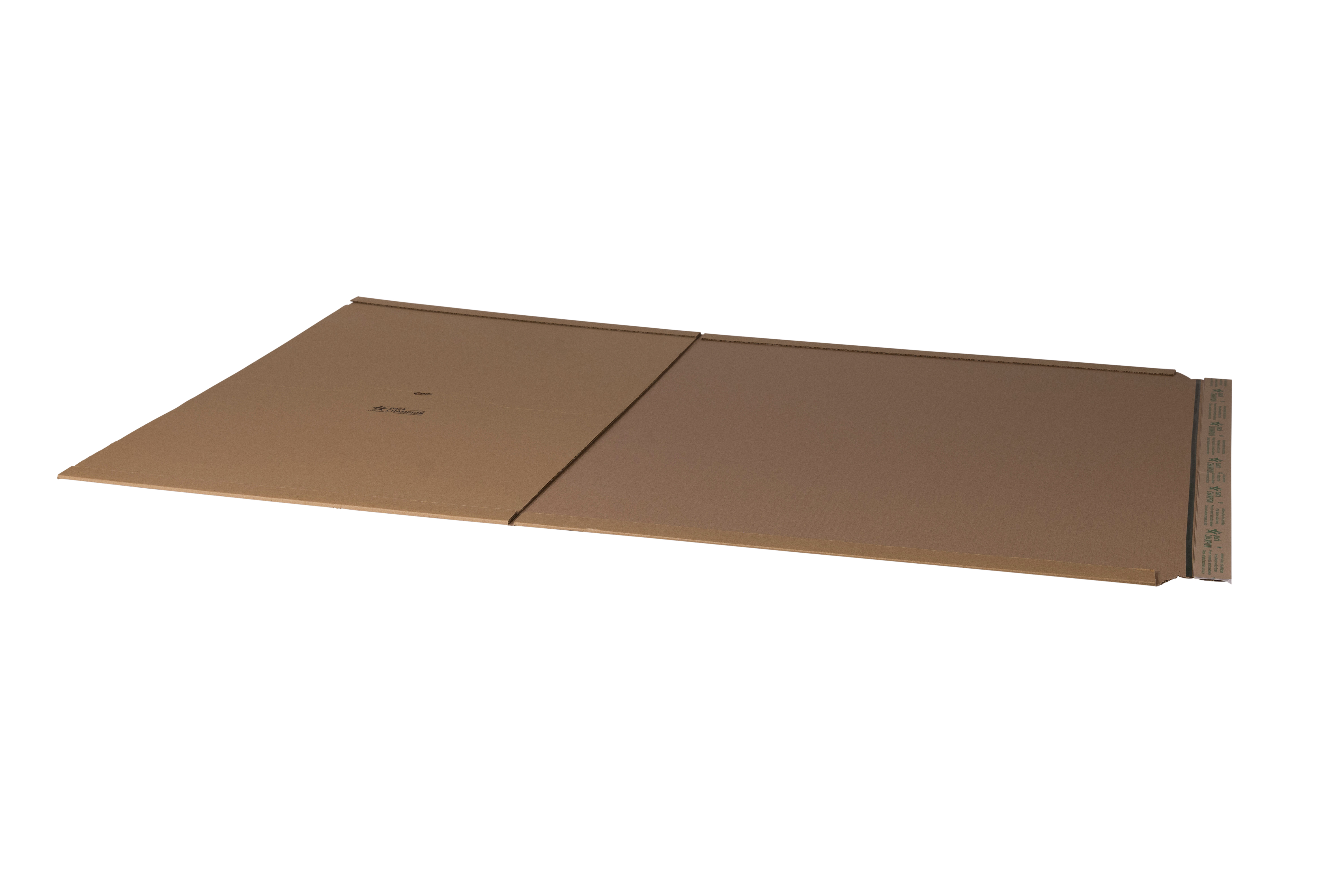 ECO FSC universele wikkelverpakking bruin wikkelbaar 760x510x54 mm